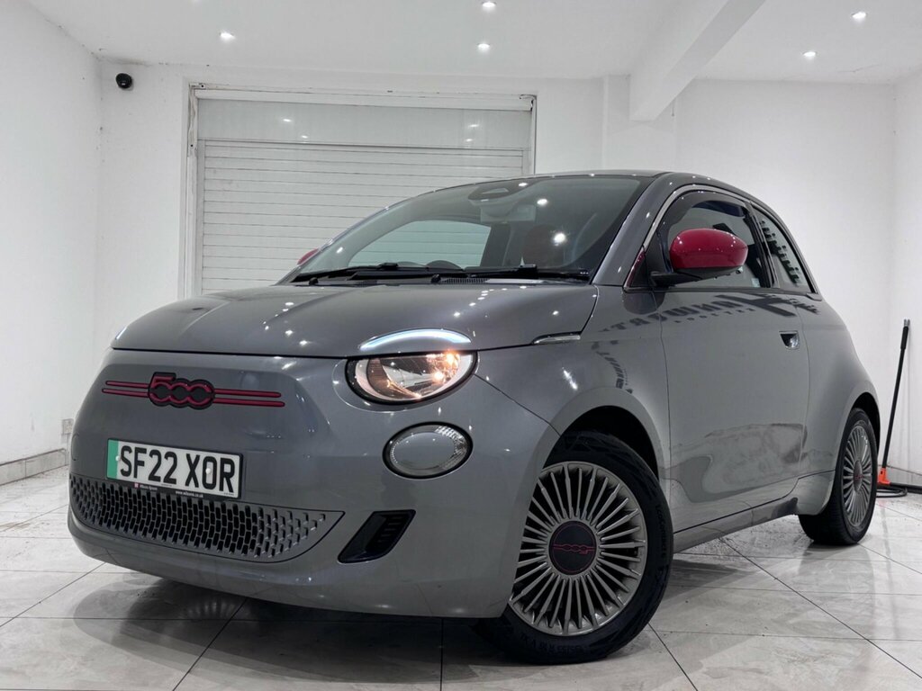 Fiat 500E 24Kwh Red Grey #3