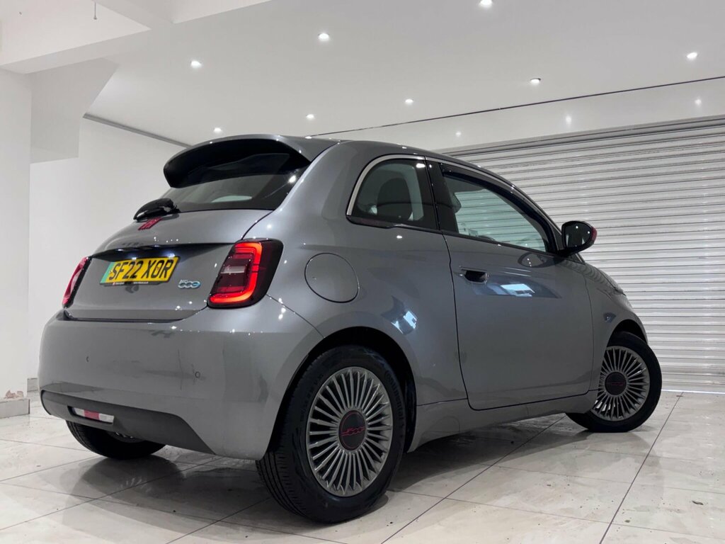 Fiat 500E 24Kwh Red Grey #2