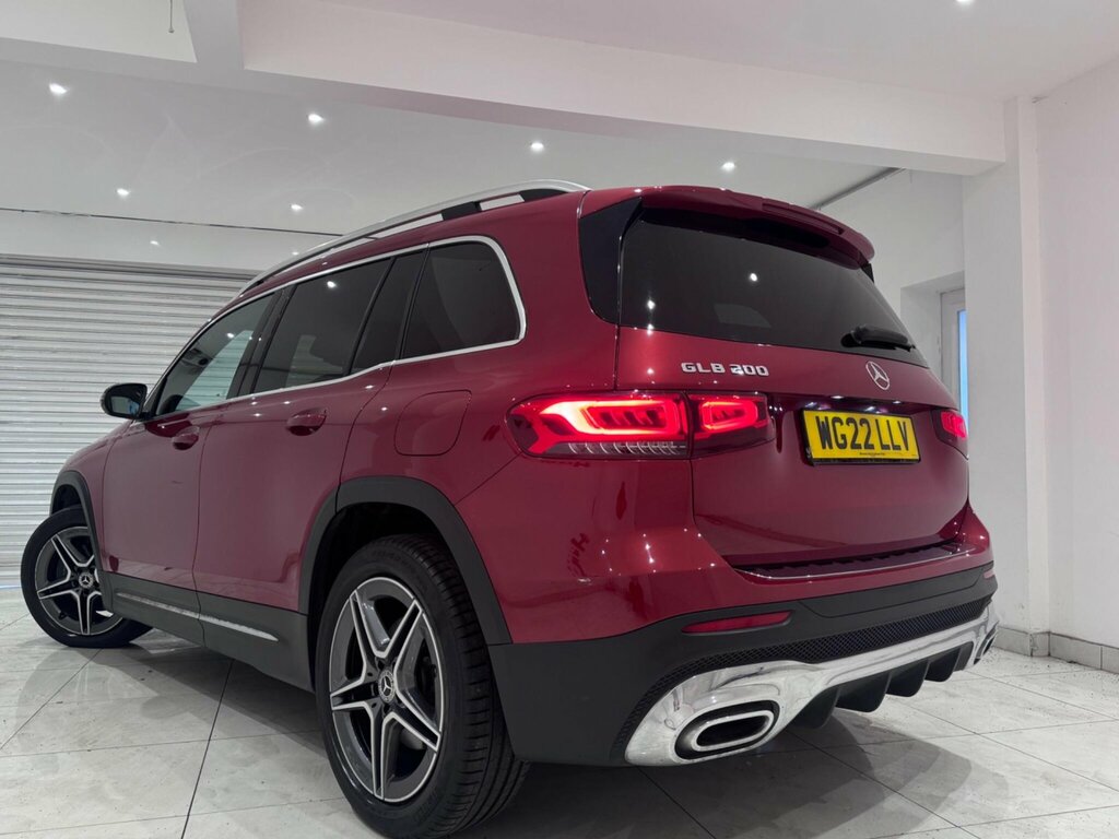 Mercedes-Benz GLB Class 1.3 Glb200 Amg Line 7G-dct Euro 6 Ss Red #4