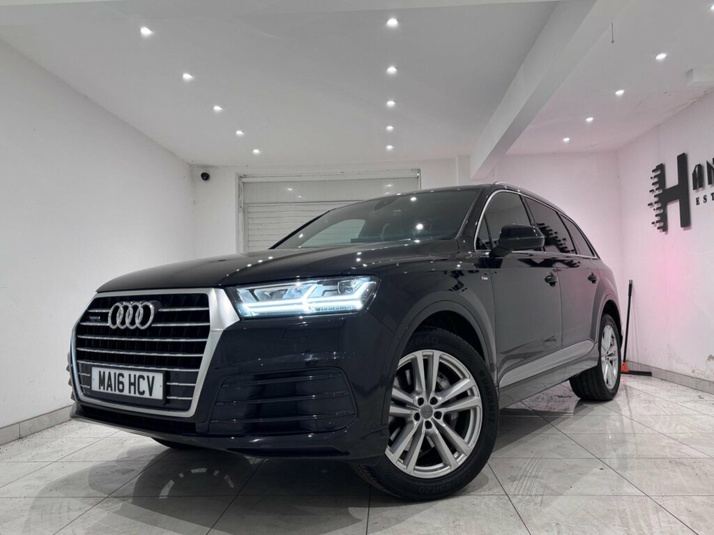 Audi Q7 3.0 Tdi V6 S Line Tiptronic Quattro Euro 6 Ss 5 Black #3