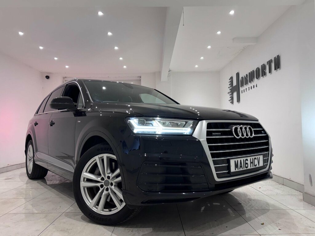 Audi Q7 3.0 Tdi V6 S Line Tiptronic Quattro Euro 6 Ss 5 Black