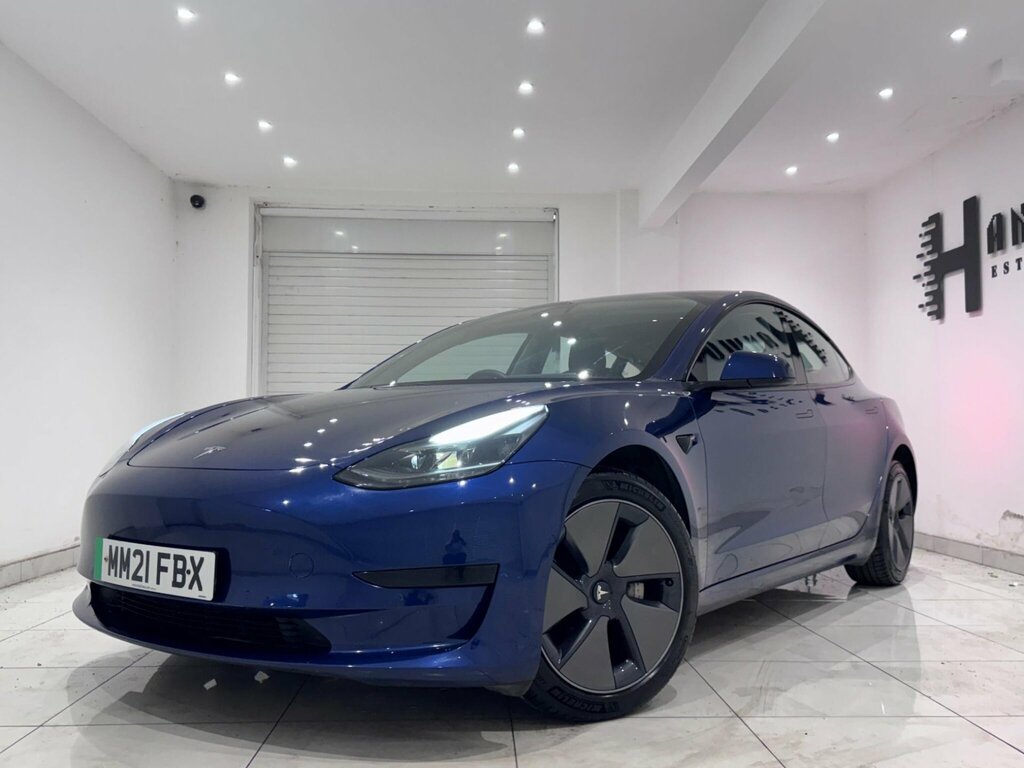 Tesla Model 3 Standard Range Plus Rwd Blue #3