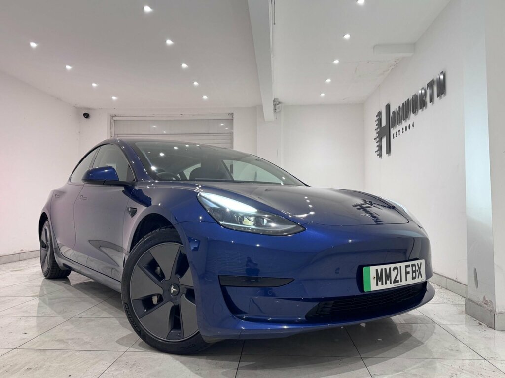 Tesla Model 3 Standard Range Plus Rwd Blue