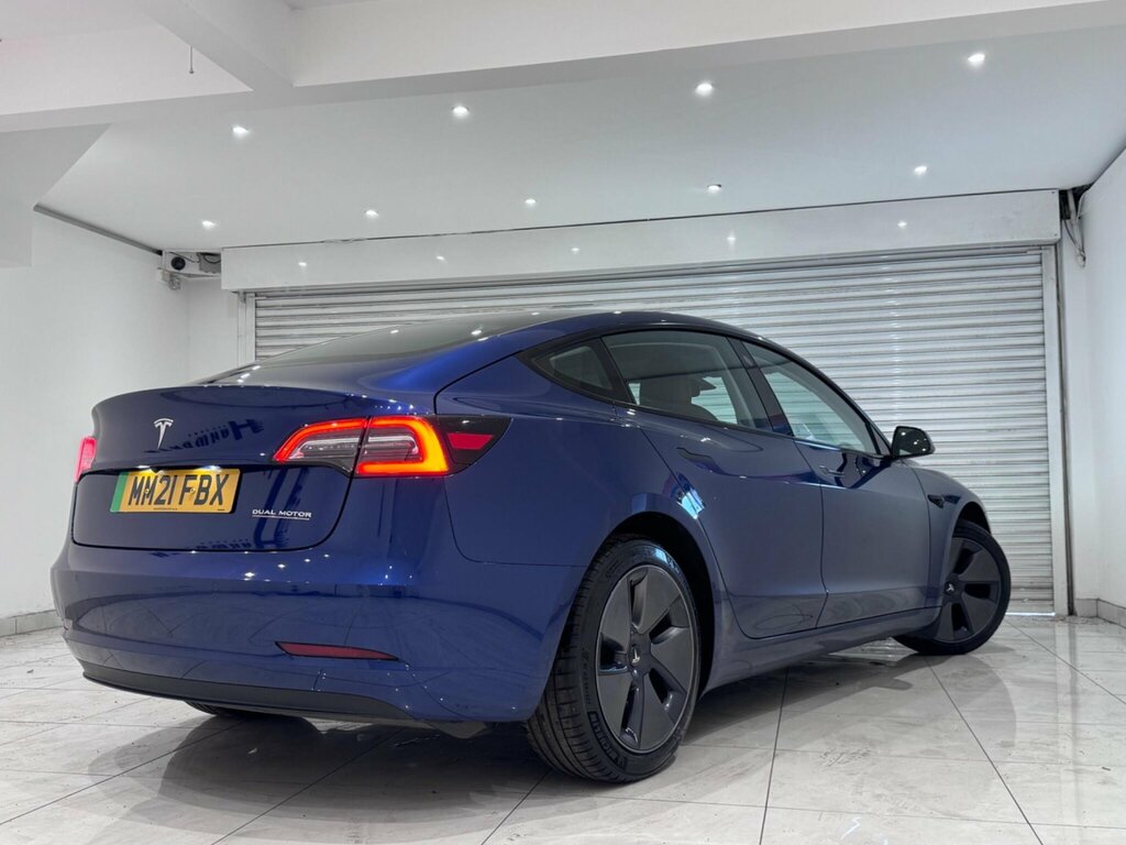 Tesla Model 3 Standard Range Plus Rwd Blue #4