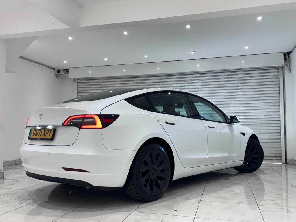 Tesla Model 3 Standard Range Plus Rwd White #2
