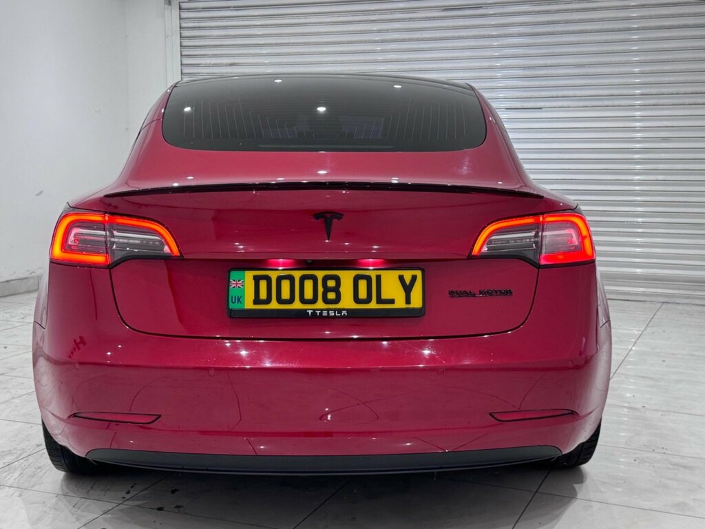 Tesla Model 3 Dual Motor Long Range 4Wde Red #6