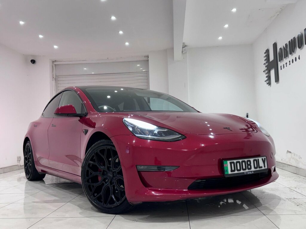 Tesla Model 3 Dual Motor Long Range 4Wde Red