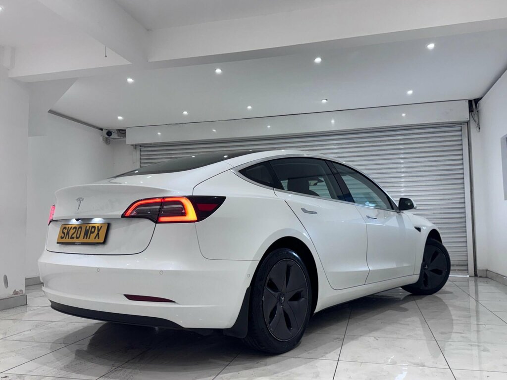 Tesla Model 3 Standard Range Plus Rwd White #4