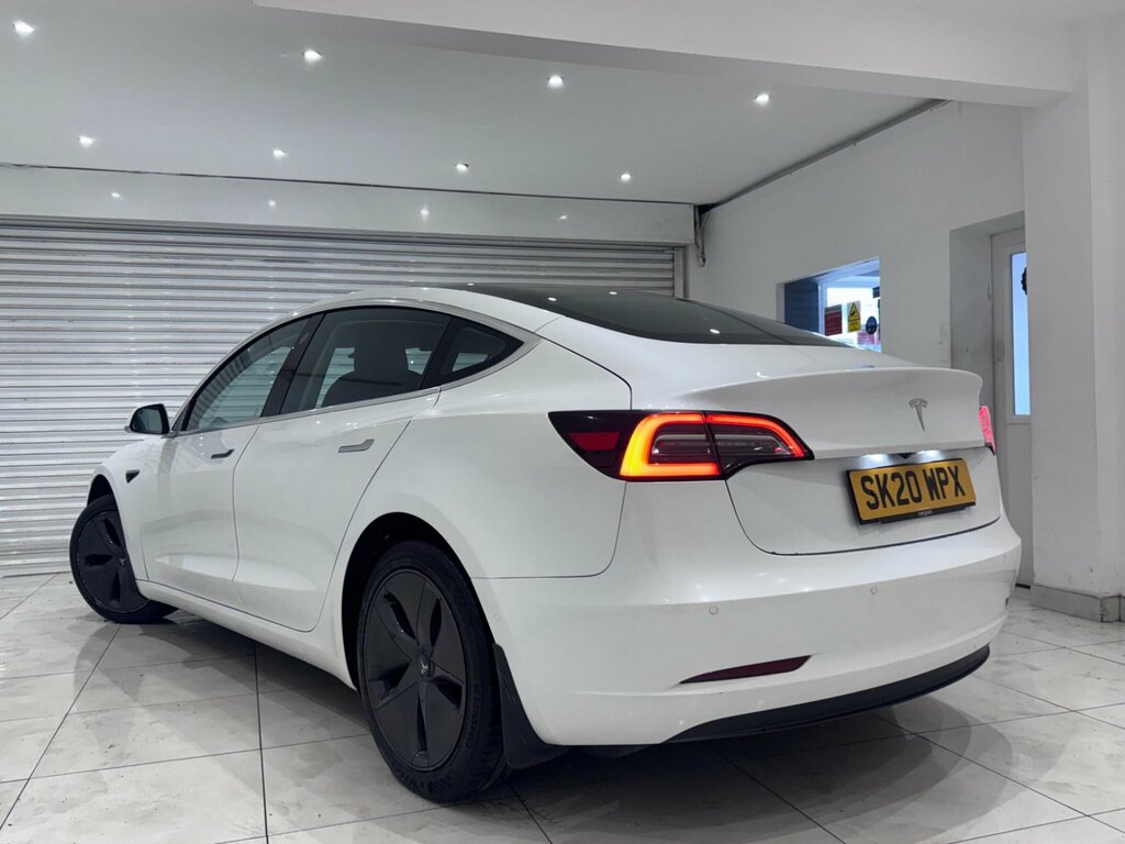 Tesla Model 3 Standard Range Plus Rwd White #2