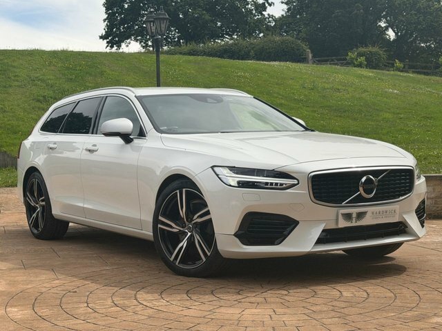 Volvo V90 2018 2.0H T8 Twin Engine 10.4Kwh R-design Pro Esta LS18SGV White