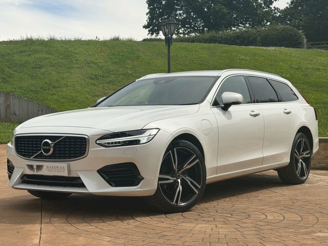 Volvo V90 2018 2.0H T8 Twin Engine 10.4Kwh R-design Pro Esta LS18SGV White #2
