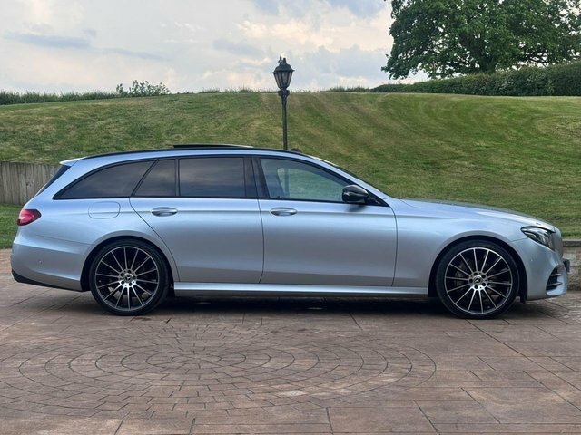 Mercedes-Benz E Class 2017 2.0 E220d Amg Line Premium Plus Estate Silver #3