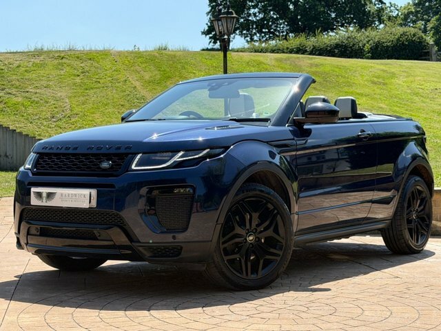 Land Rover Range Rover Evoque 2017 2.0 Td4 Hse Dynamic Convertible Au DP66TOJ Blue #2