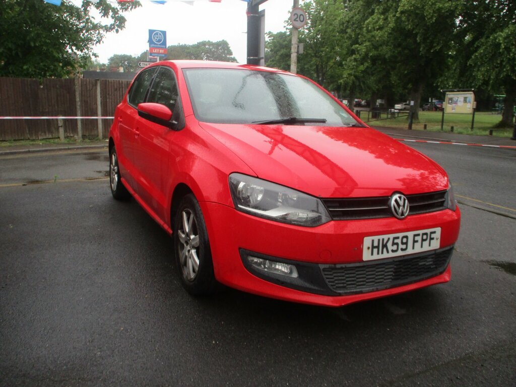 Volkswagen Polo 1.4 Se Hatchback Euro 5 85 Ps Red