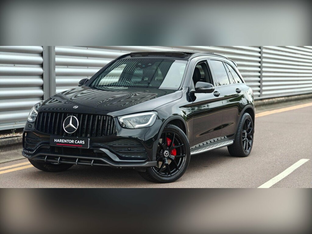 Mercedes-Benz GLC Class 2.0 Glc300d Amg Line Premium Plus G-tronic 4Mat Black