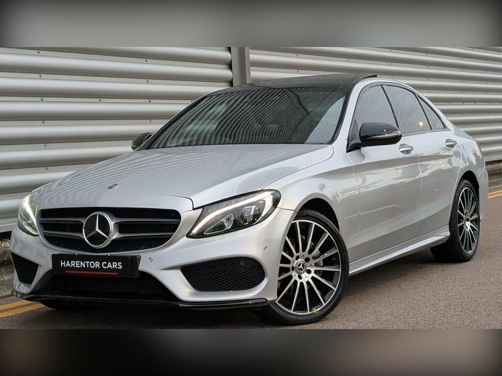 Mercedes-Benz C Class 2.1 C220d Amg Line Premium Plus G-tronic 4Matic LR18UJO Silver #3