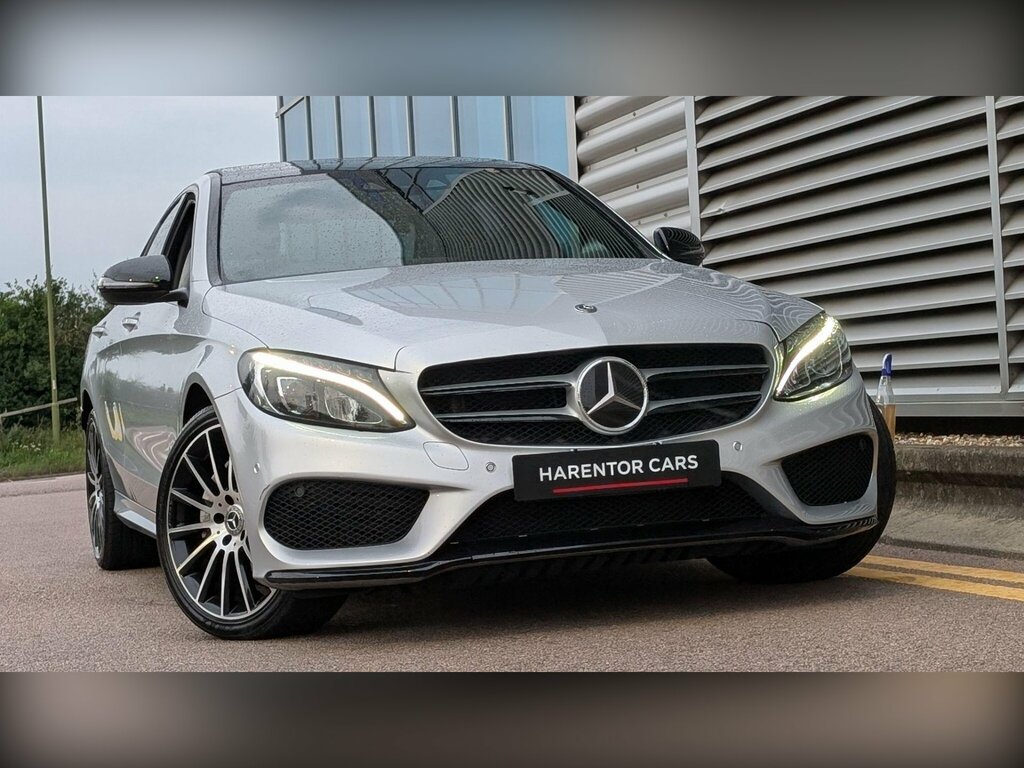 Mercedes-Benz C Class 2.1 C220d Amg Line Premium Plus G-tronic 4Matic Silver