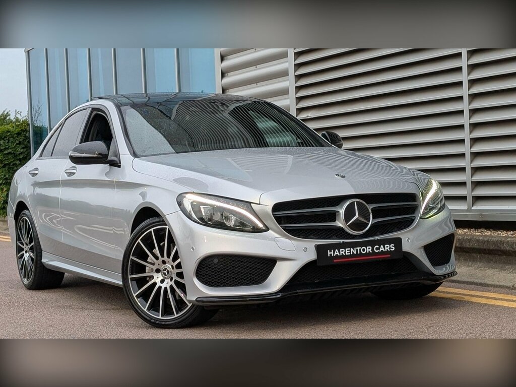 Mercedes-Benz C Class 2.1 C220d Amg Line Premium Plus G-tronic 4Matic LR18UJO Silver #2
