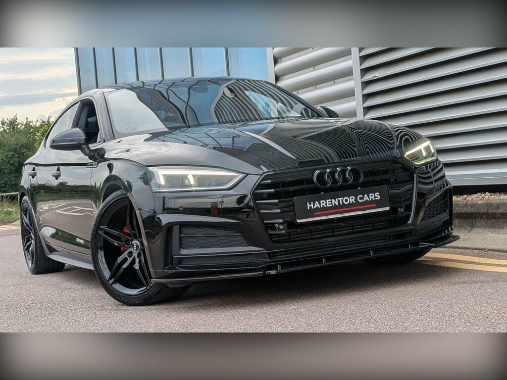 Audi A5 2.0 Tfsi 40 S Line Sportback S Tronic Euro 6 Ss Black #5