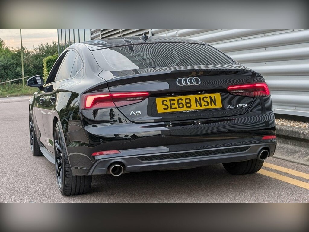 Audi A5 2.0 Tfsi 35 S Line Sportback S Tronic Euro 6 Ss White #9