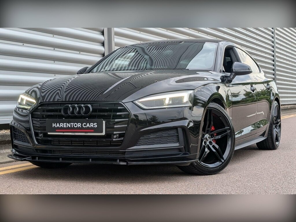 Audi A5 2.0 Tfsi 40 S Line Sportback S Tronic Euro 6 Ss Black #2