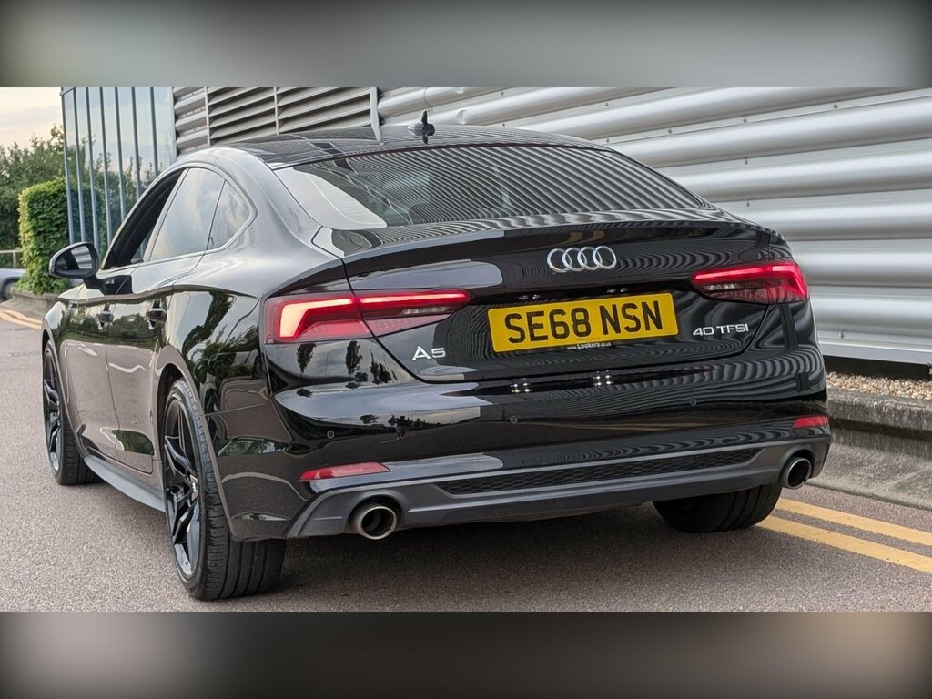 Audi A5 2.0 Tfsi 40 S Line Sportback S Tronic Euro 6 Ss Black #3