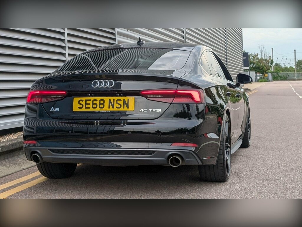 Audi A5 2.0 Tfsi 35 S Line Sportback S Tronic Euro 6 Ss White #11