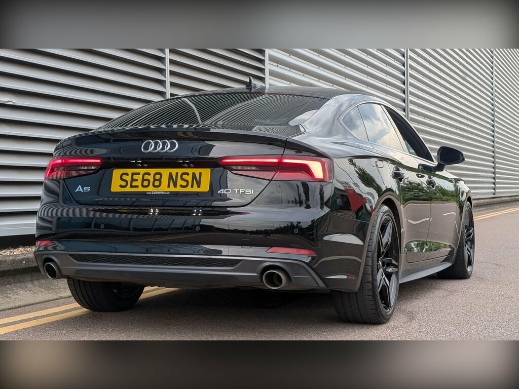 Audi A5 2.0 Tfsi 35 S Line Sportback S Tronic Euro 6 Ss White #10