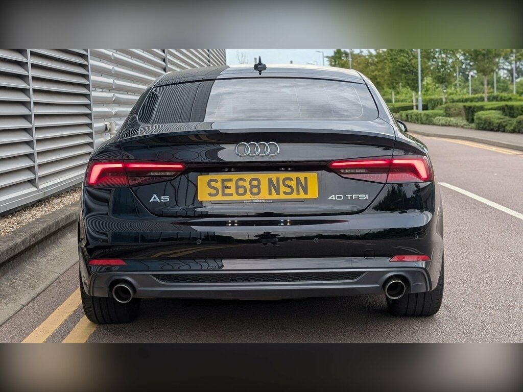 Audi A5 2.0 Tfsi 35 S Line Sportback S Tronic Euro 6 Ss White #12