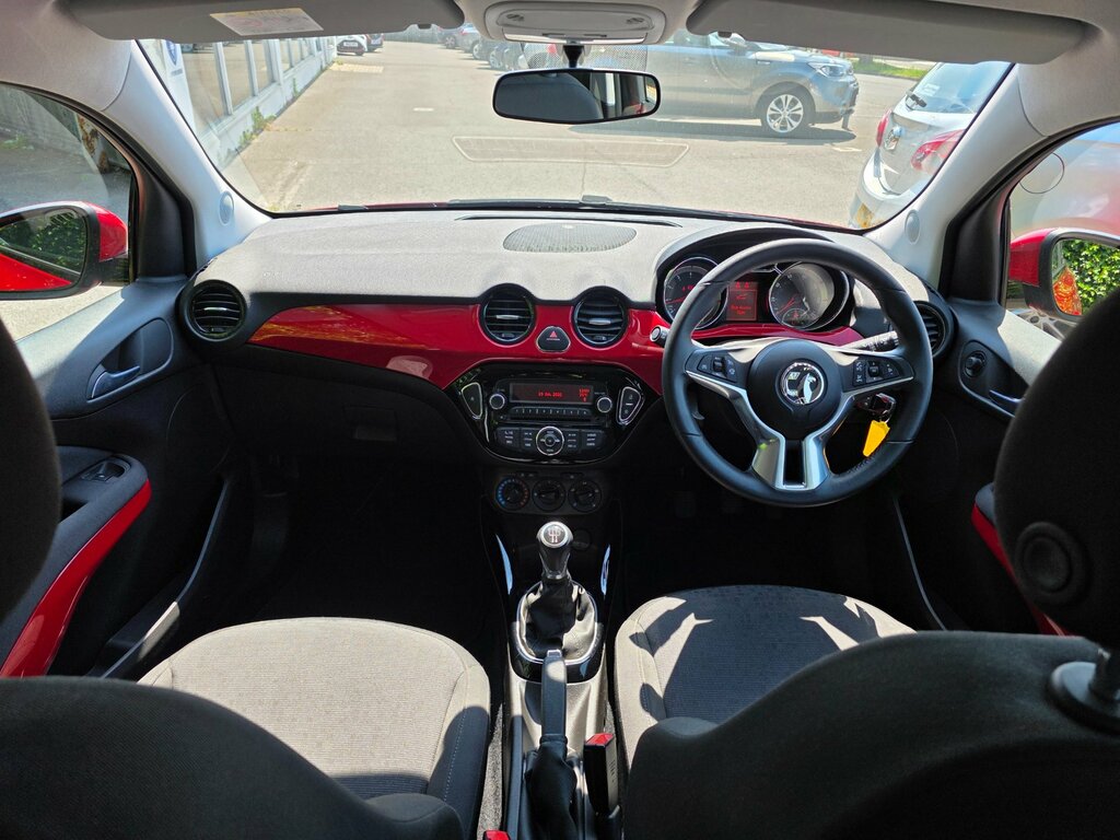 Vauxhall Adam 1.2I Jam Hatchback Euro 6 70 Ps Red #2