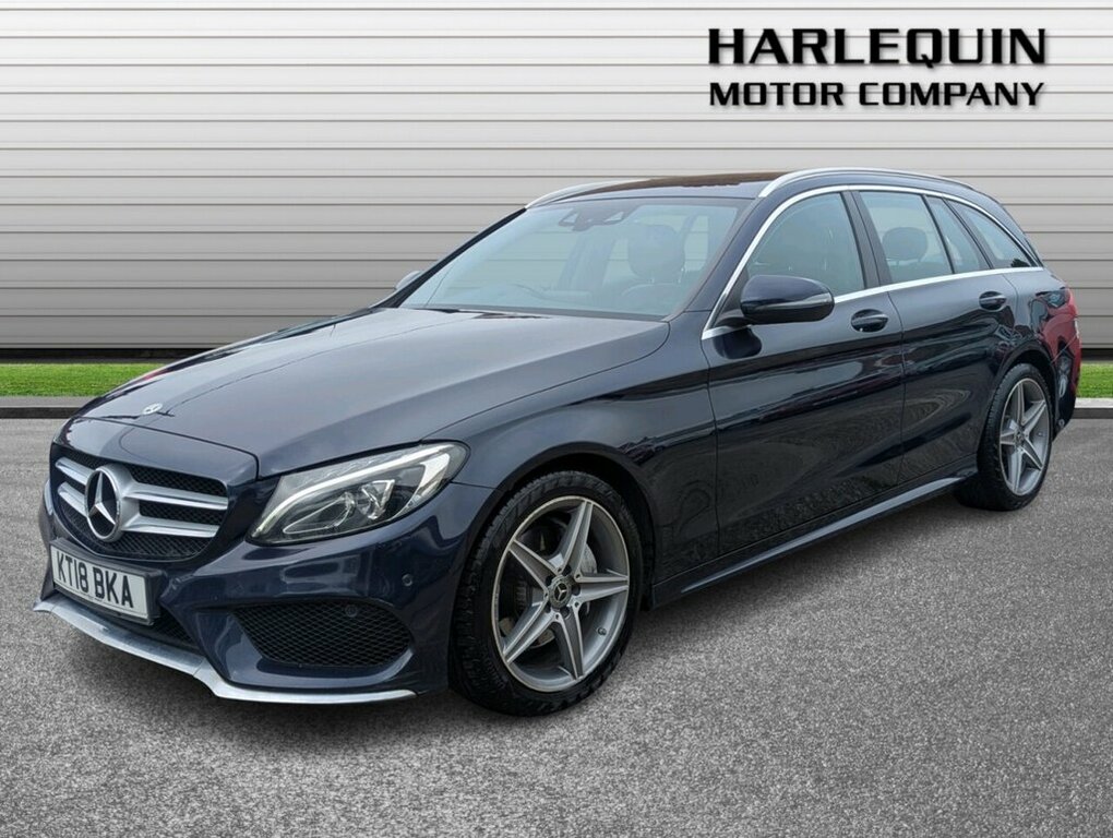 Mercedes-Benz C Class 2.1L Amg Line KT18BKA Blue #3