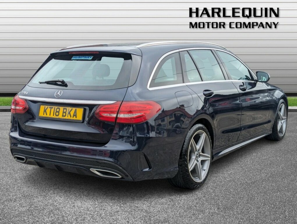 Mercedes-Benz C Class 2.1L Amg Line KT18BKA Blue #2