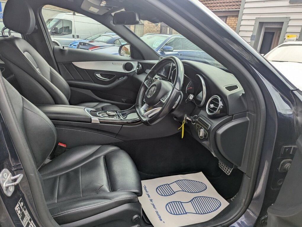 Mercedes-Benz C Class 2.1L Amg Line KT18BKA Blue #4