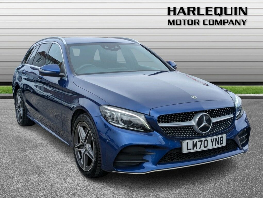 Mercedes-Benz C Class 2L Amg Line Edition Blue
