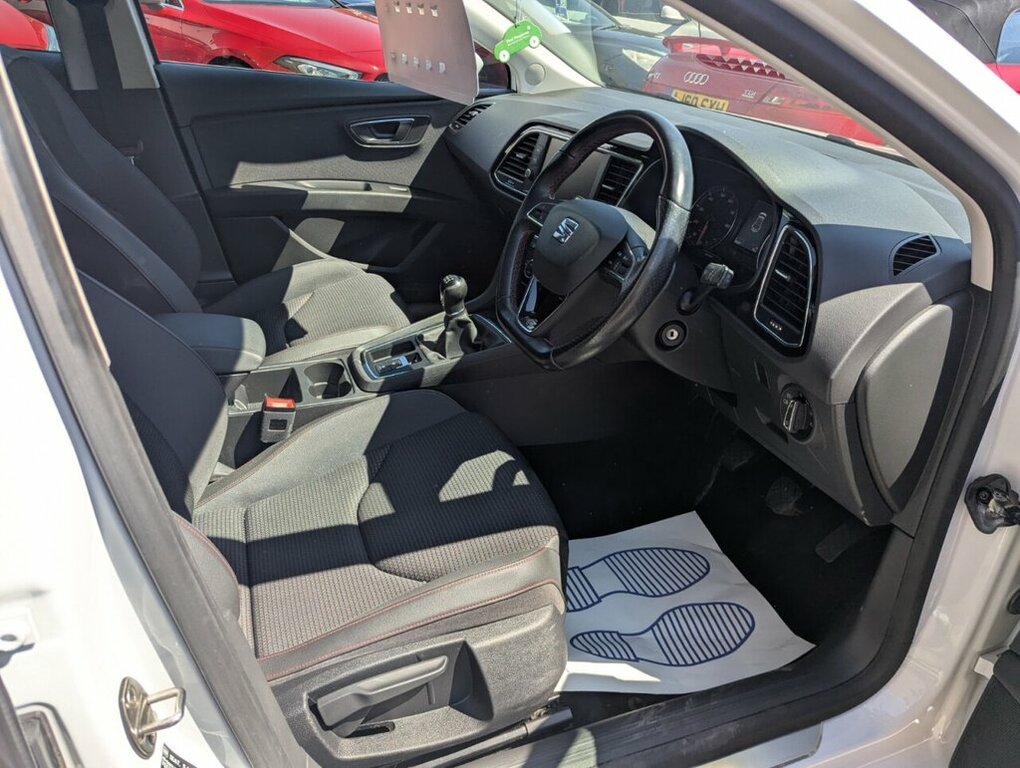 Seat Leon 1.5L Fr White #4