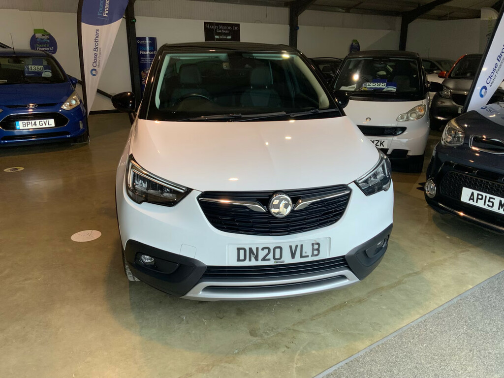 Vauxhall Crossland X 1.2T 130 Elite Start Stop Hatchback White #2