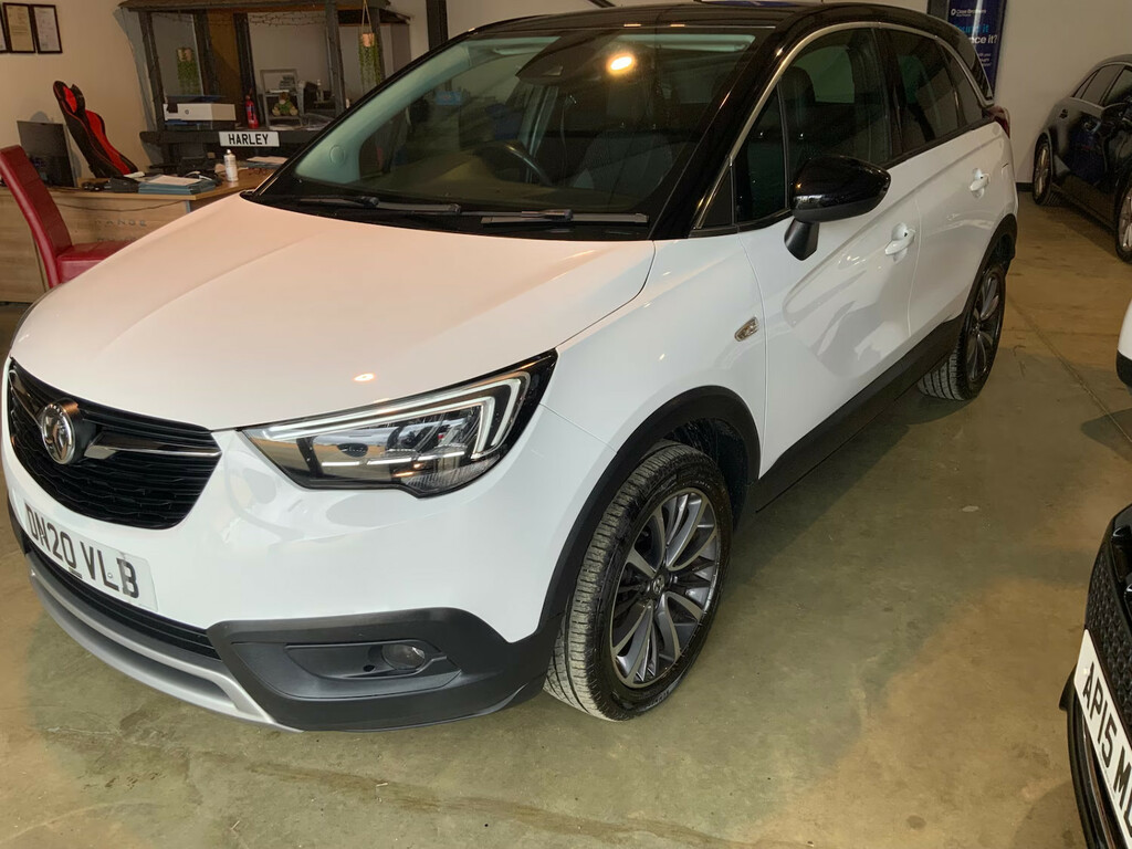 Vauxhall Crossland X 1.2T 130 Elite Start Stop Hatchback White #3