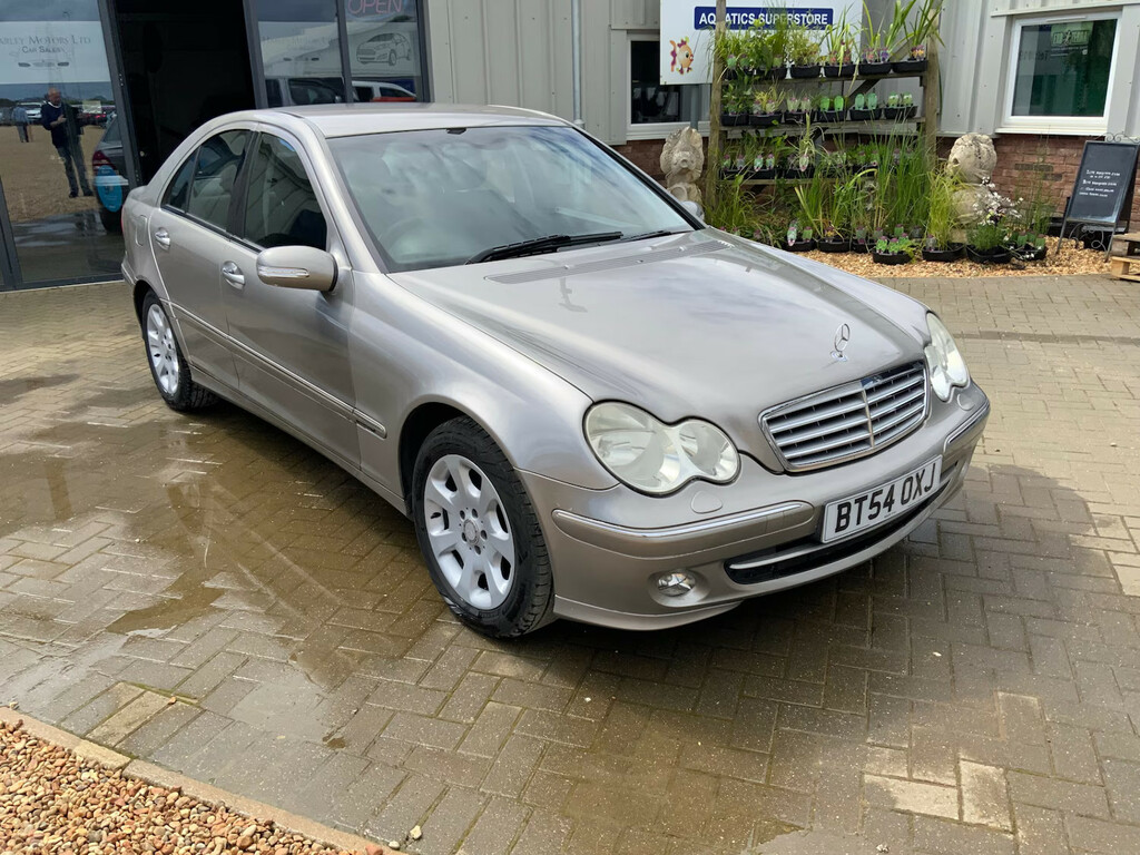 Mercedes-Benz C Class C200k Elegance Se Saloon Silver