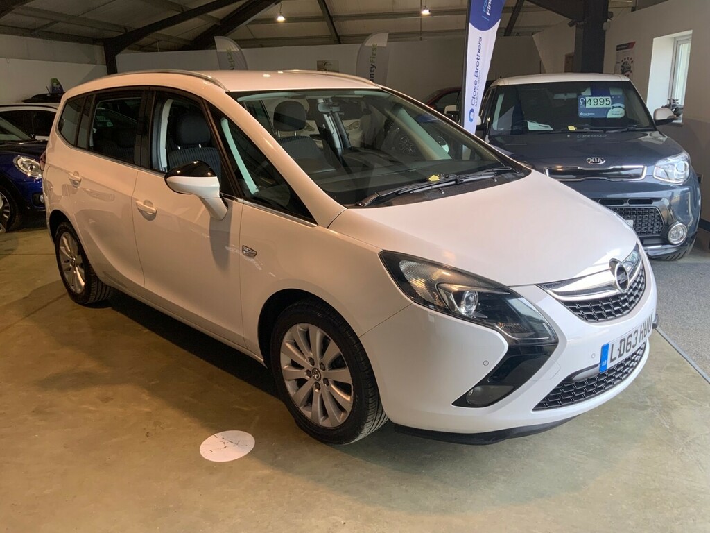 Vauxhall Zafira 1.8I Tech Line Mpv White #2