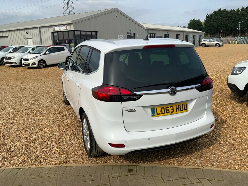 Vauxhall Zafira 1.8I Tech Line Mpv White #5