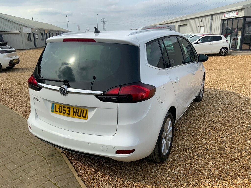 Vauxhall Zafira 1.8I Tech Line Mpv White #4