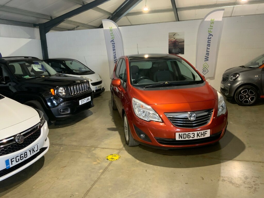 Vauxhall Meriva Mpv 1.4 16V Se 2013 Blue #7