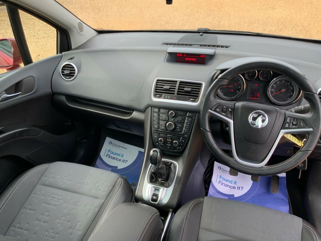 Vauxhall Meriva Mpv 1.4 16V Se 2013 Blue #8