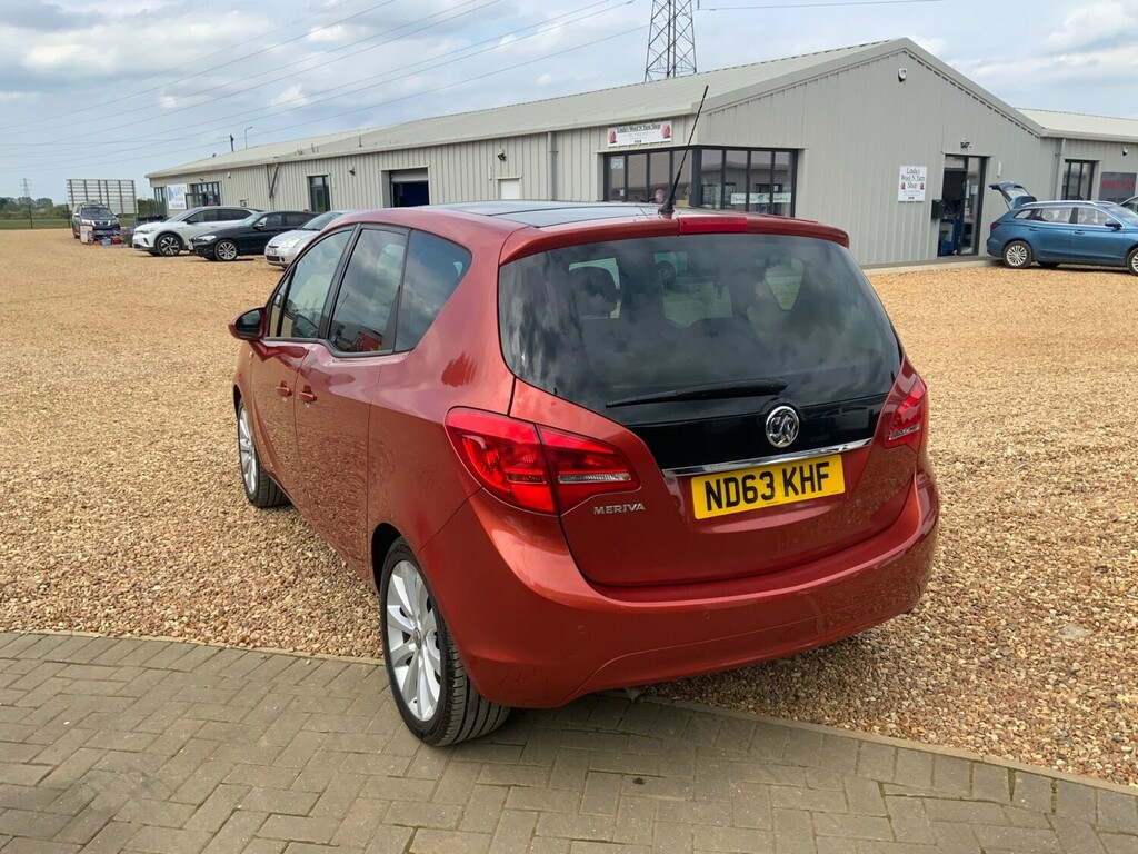 Vauxhall Meriva 1.4I 16V Se Mpv Red #6