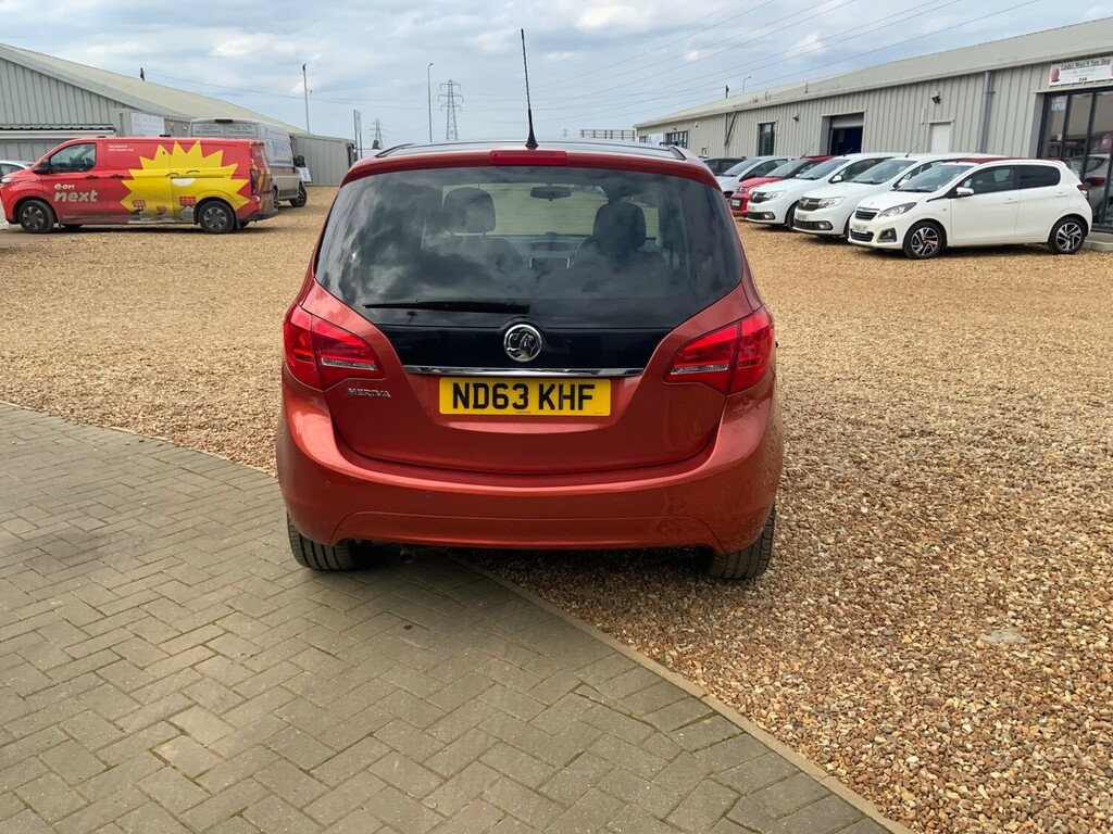 Vauxhall Meriva 1.4I 16V Se Mpv Red #3