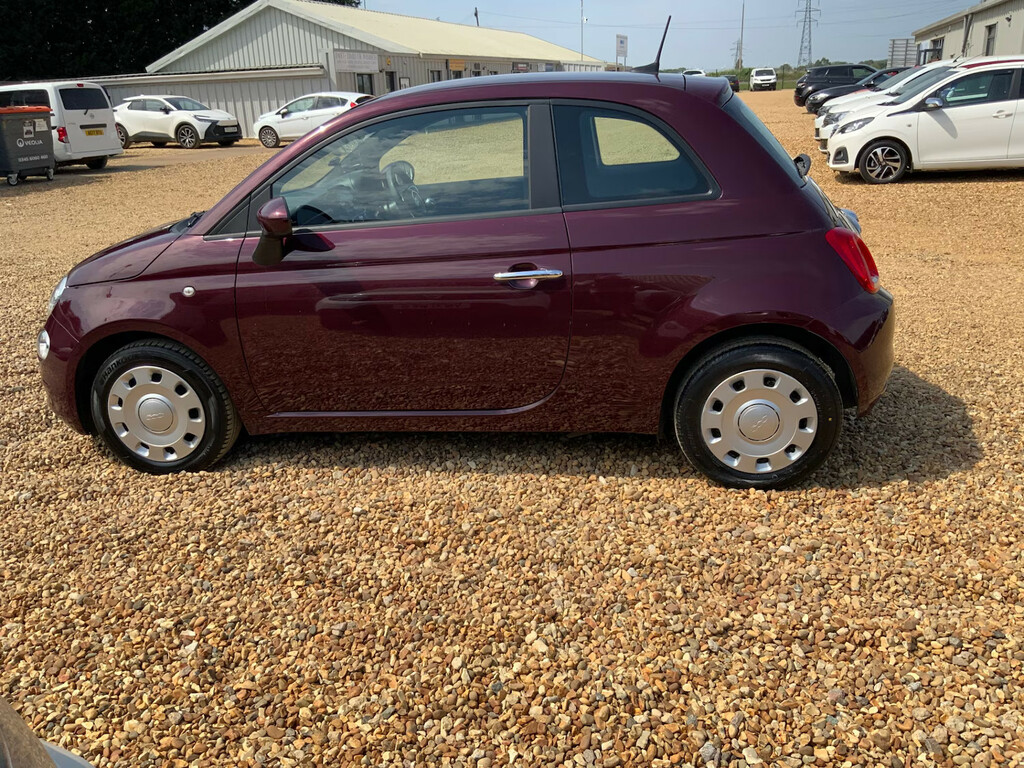 Fiat 500 1.0 Mild Hybrid Pop Hatchback Red #3