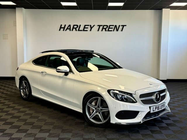 Mercedes-Benz C Class 2.0 C200 Amg Line Premium Coupe 7G-tr Black