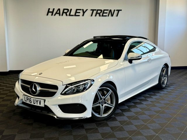 Mercedes-Benz C Class 2.0 C200 Amg Line Premium Coupe 7G-tr Black #6