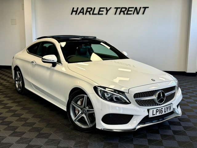 Mercedes-Benz C Class 2.0 C200 Amg Line Premium Coupe 7G-tr Black #3