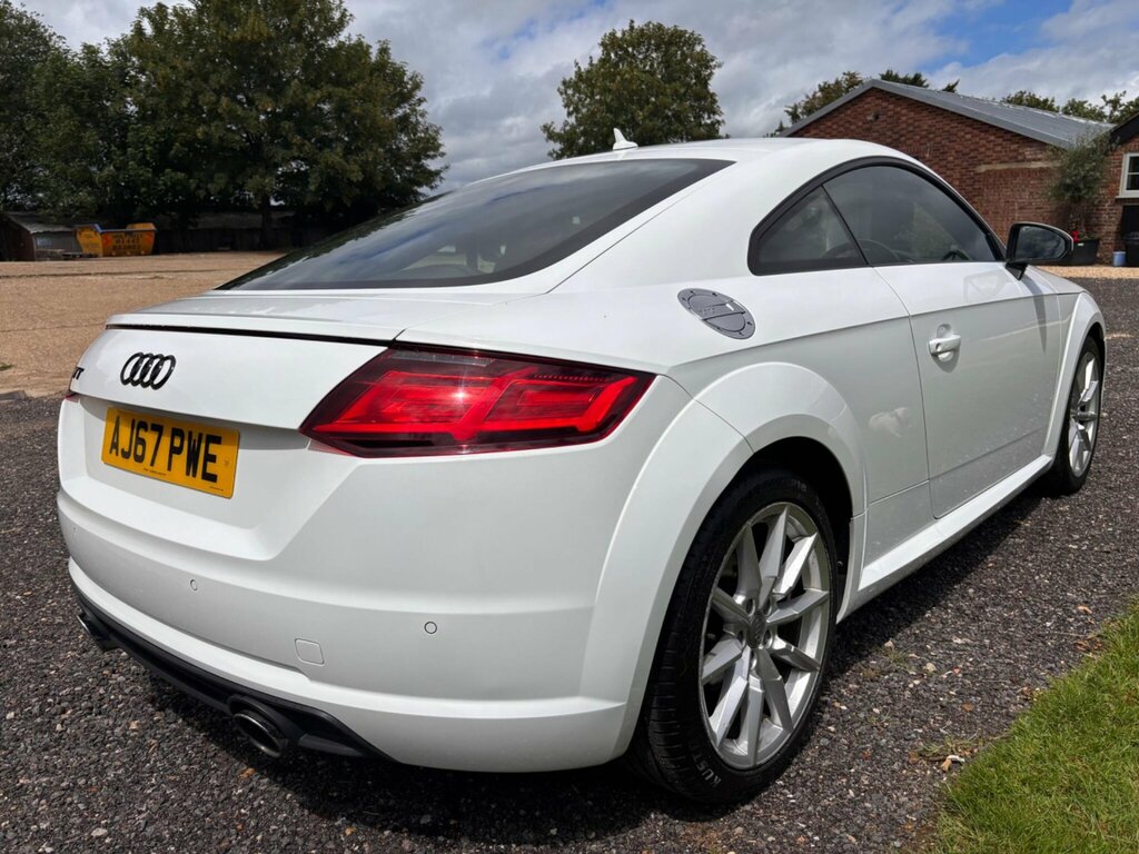 Audi TT Tfsi S Line Black Edition White #8